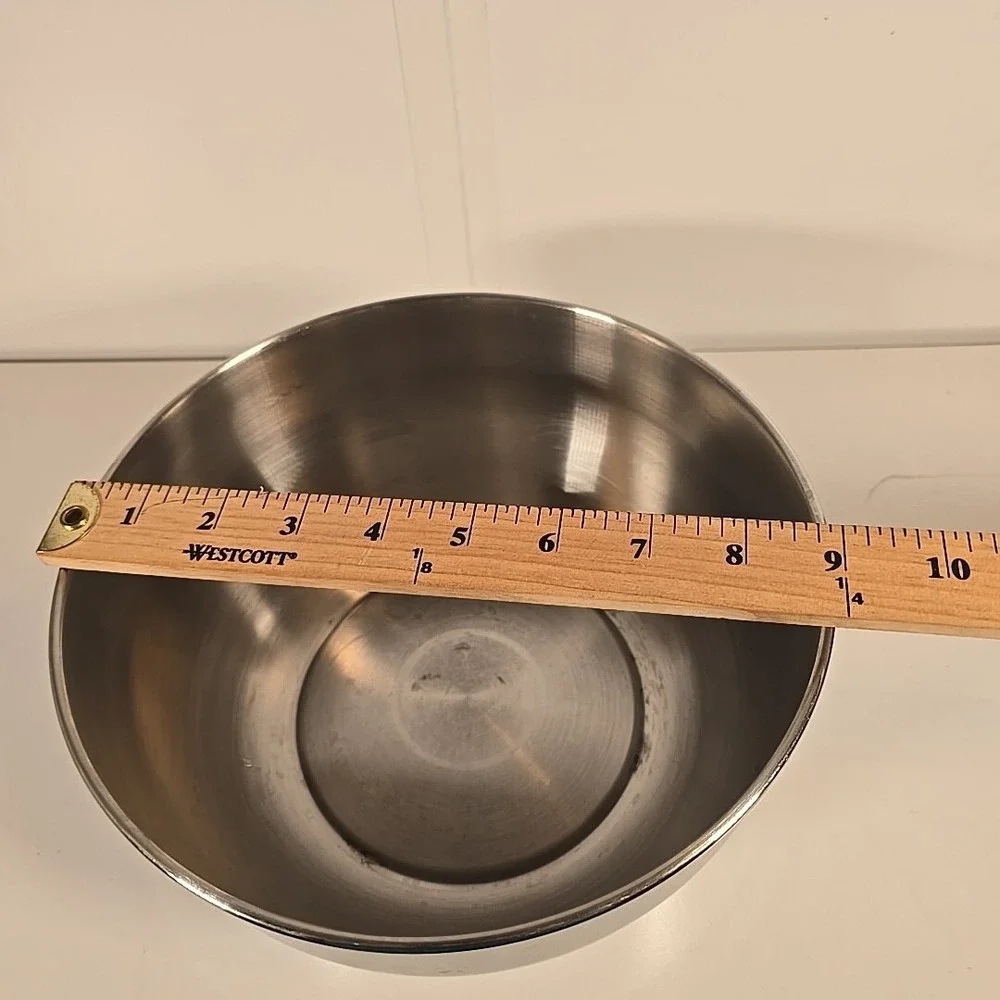 Vintage Sunbeam MixMaster Chrome Stand‎ Mixer Replacement Parts -Stainless Bowl